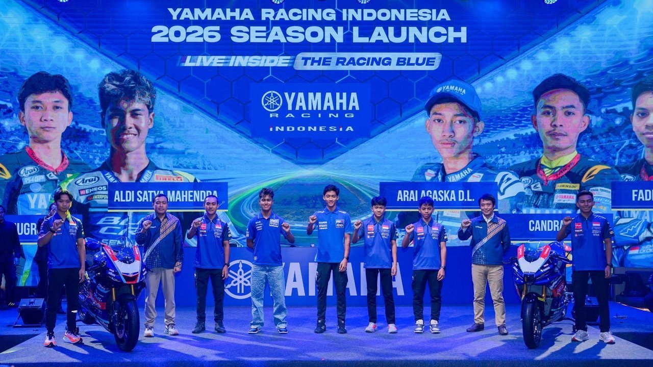 Tim Balap Yamaha Indonesia Siap Bertarung di Empat Kejuaraan Internasional 2026 dengan Tujuh Pembalap Unggulan