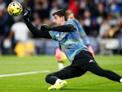 Real Madrid Kalahkan Man City, Courtois Terpaksa Istirahat Enam Pekan karena Cedera