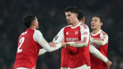 Pertarungan Arsenal dan Man City di Final Carabao Cup, 22 Maret 2025