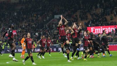AC Milan Ciptakan Tiga Rekor Setelah Menang atas Inter di Derby Madonnina