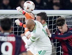 Bologna dan Roma Berbagi Poin, Aston Villa Kemenangan di Markas Lille