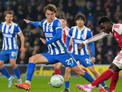 Arsenal Tahan Gempuran Brighton, Saka Raih Gol Spesial di Pertandingan Ke-300
