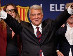 Laporta Terpilih Lagi Sebagai Presiden Barcelona dengan 68% Suara