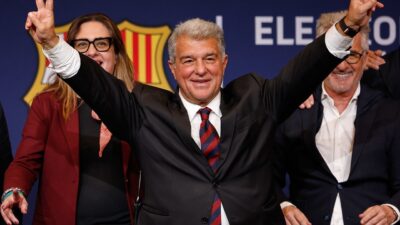 Laporta Terpilih Lagi Sebagai Presiden Barcelona dengan 68% Suara