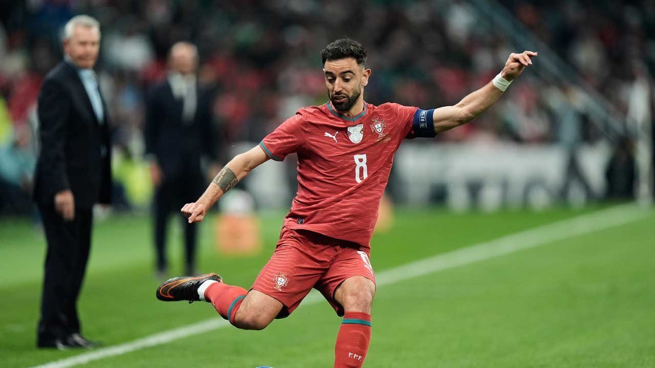 Sorotan Kualitas Permainan Man of the Match Amerika Serikat Portugal: Bruno Fernandes