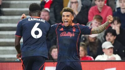 Nottingham Forest Hancurkan Sunderland, Tim London Terpuruk di Klasemen