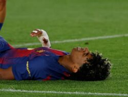 Kemenangan Barcelona Terluka oleh Cederanya Lamine Yamal dari Celta