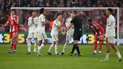 Reaksi Marah Pemain Real Madrid Terhadap Wasit Setelah Kekalahan dari Bayern Munchen