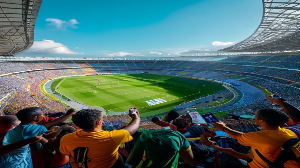 Grafik perbandingan jumlah gol, tim peserta, dan stadion Copa America 2024 versus 2021