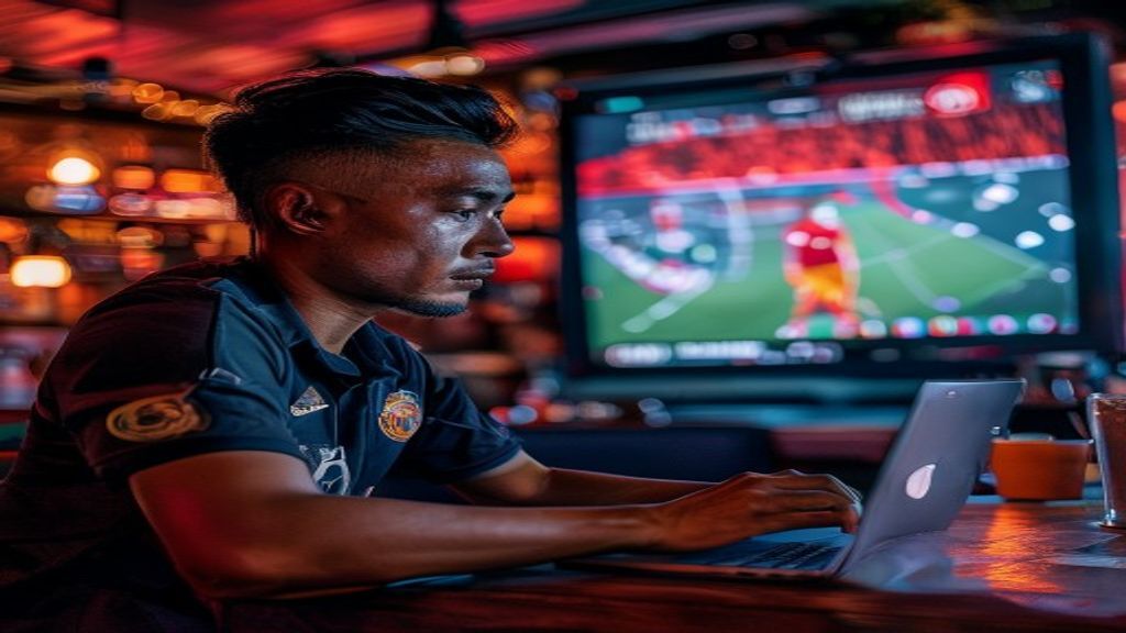 Poster Ight Utama Breaking News menampilkan pertandingan Asus BRI Super League melawan liga lain, highlight e‑sports.