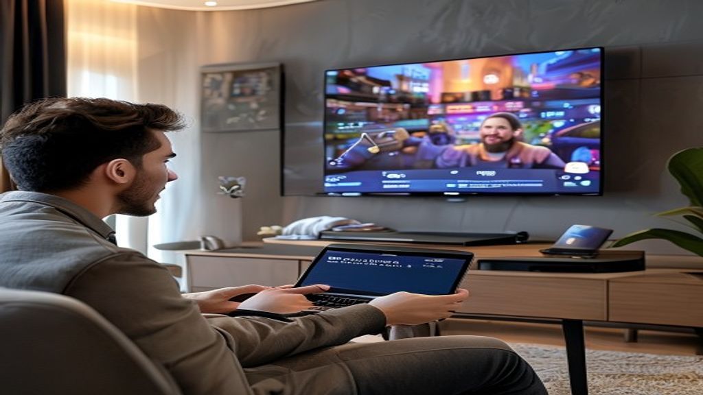 Ilustrasi perbandingan memilih layanan streaming vs TV gratis beserta alasan informasinya