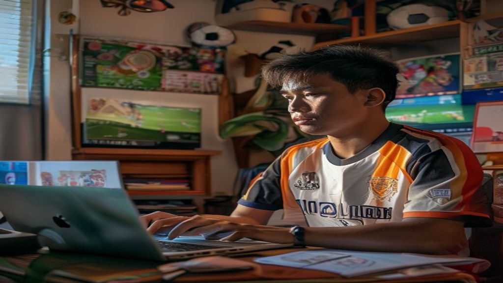 Gambar ilustrasi berita BRI Super League menampilkan logo BRI bersama tim sepak bola profesional berkompetisi