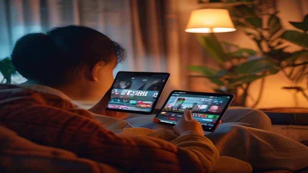 Gambar berita terbaru menampilkan fakta perbandingan vestigasi streaming dengan TV gratis.