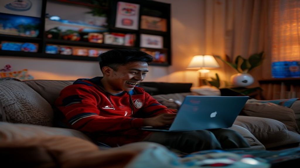 Ilustrasi perbandingan fitur Serie A dengan aplikasi lain untuk membantu pengguna tetap up-to-date.