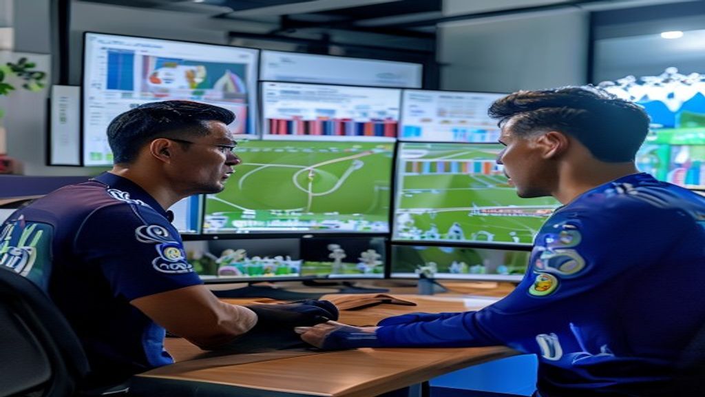 Gambar prediksi gol Real Madrid vs PSG dalam studi kasus King News, menampilkan analisis statistik dan peluang skor.