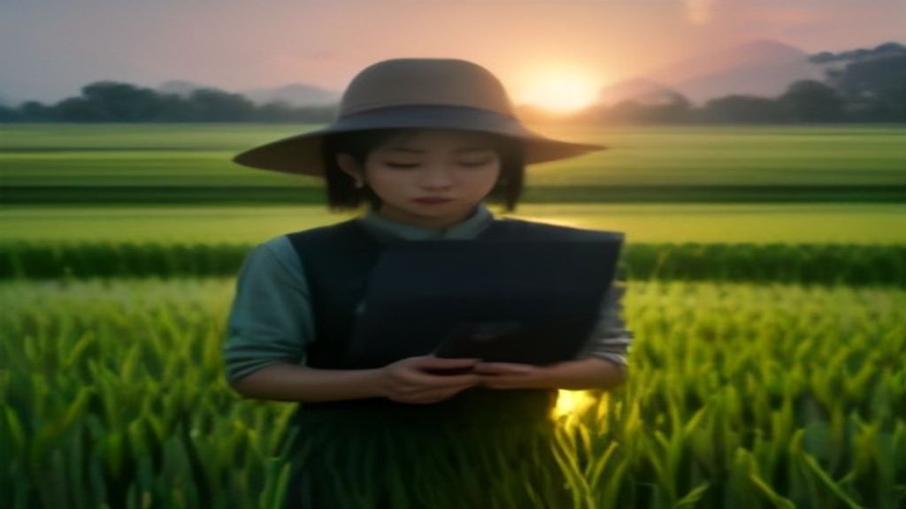 Grafik perbandingan curah hujan dan suhu pada lahan pertanian sawah untuk meningkatkan hasil panen