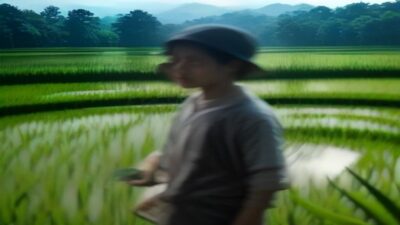 o content Breaking News Bandingkan Curah Hujan vs Suhu Pertanian Sawah o content...