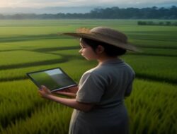 o content Breaking News Bandingkan Curah Hujan vs Suhu untuk Pertanian di Sawah…